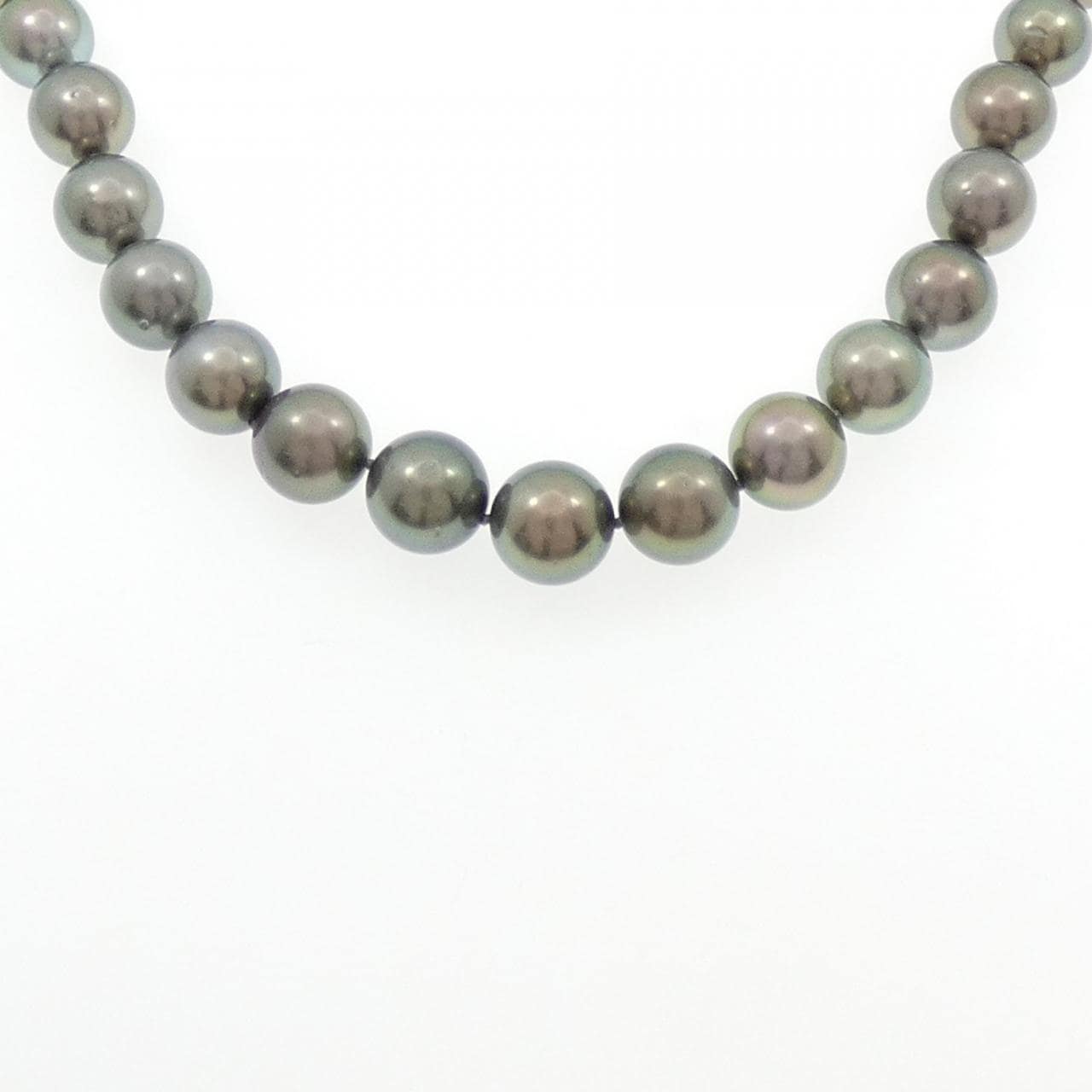 Tasaki Black Pearl Necklace 10-13mm