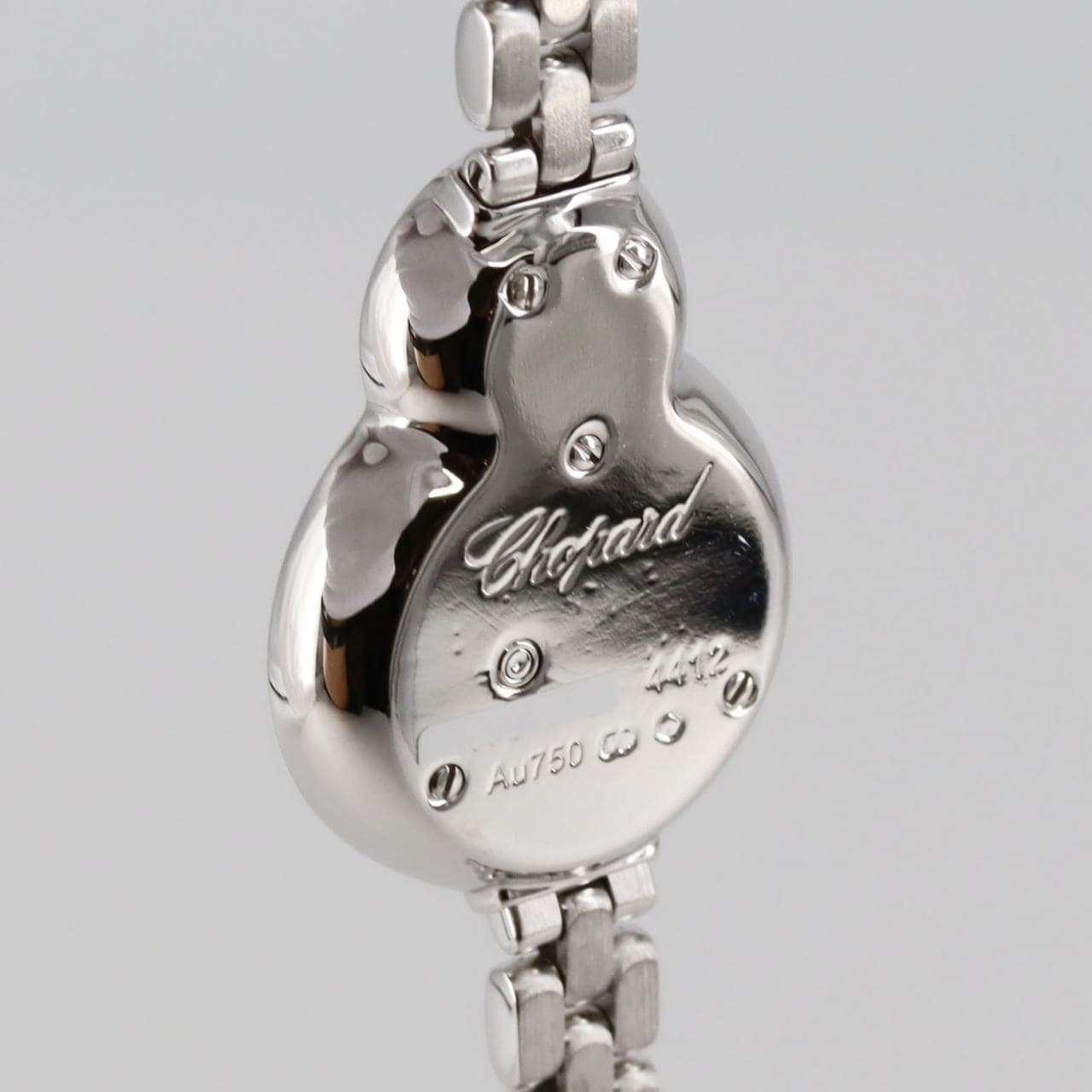 [新品] CHOPARD Happy Eight 白金/2D･4P 204412-1003 白石英