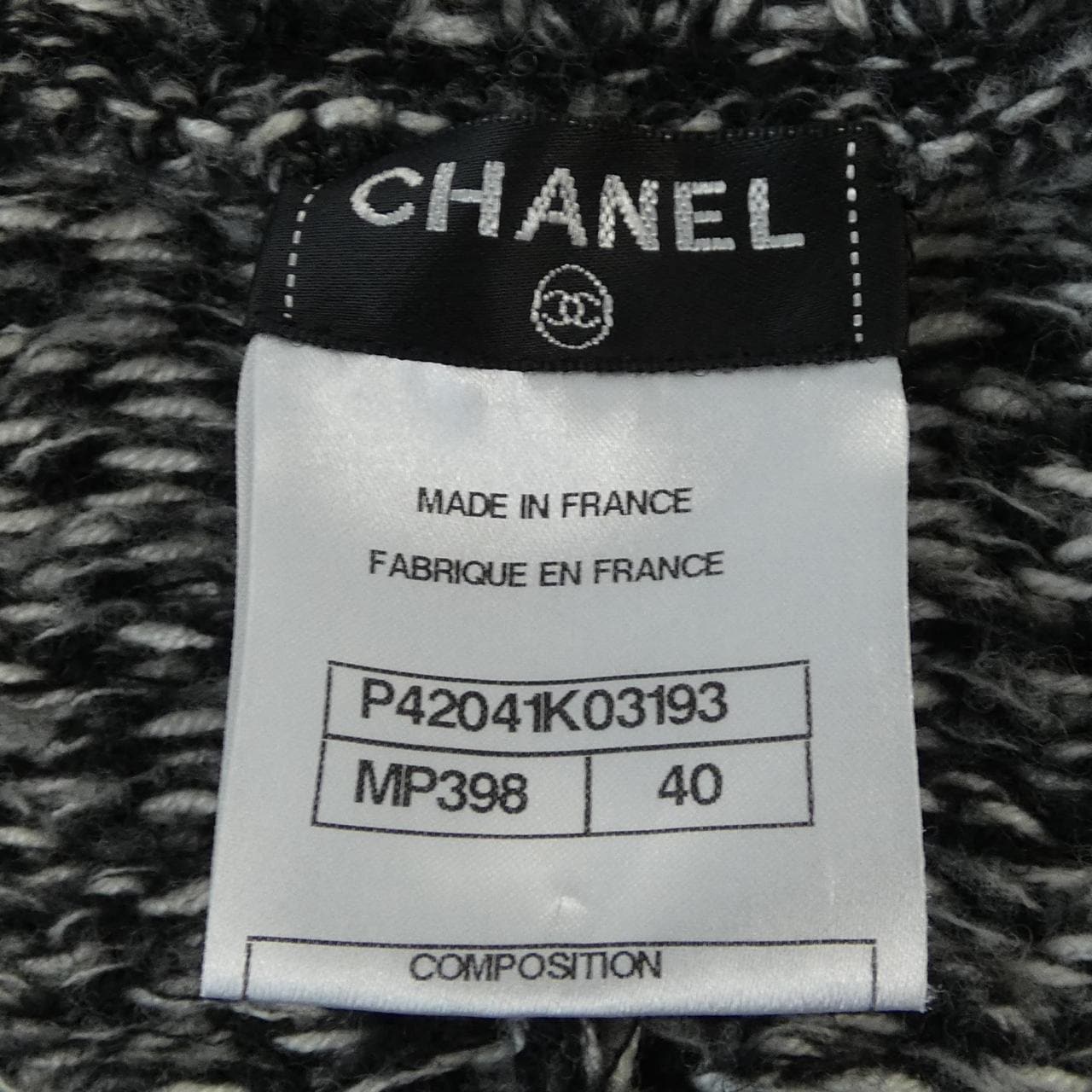 シャネル CHANEL P42041K03193 ジャケット