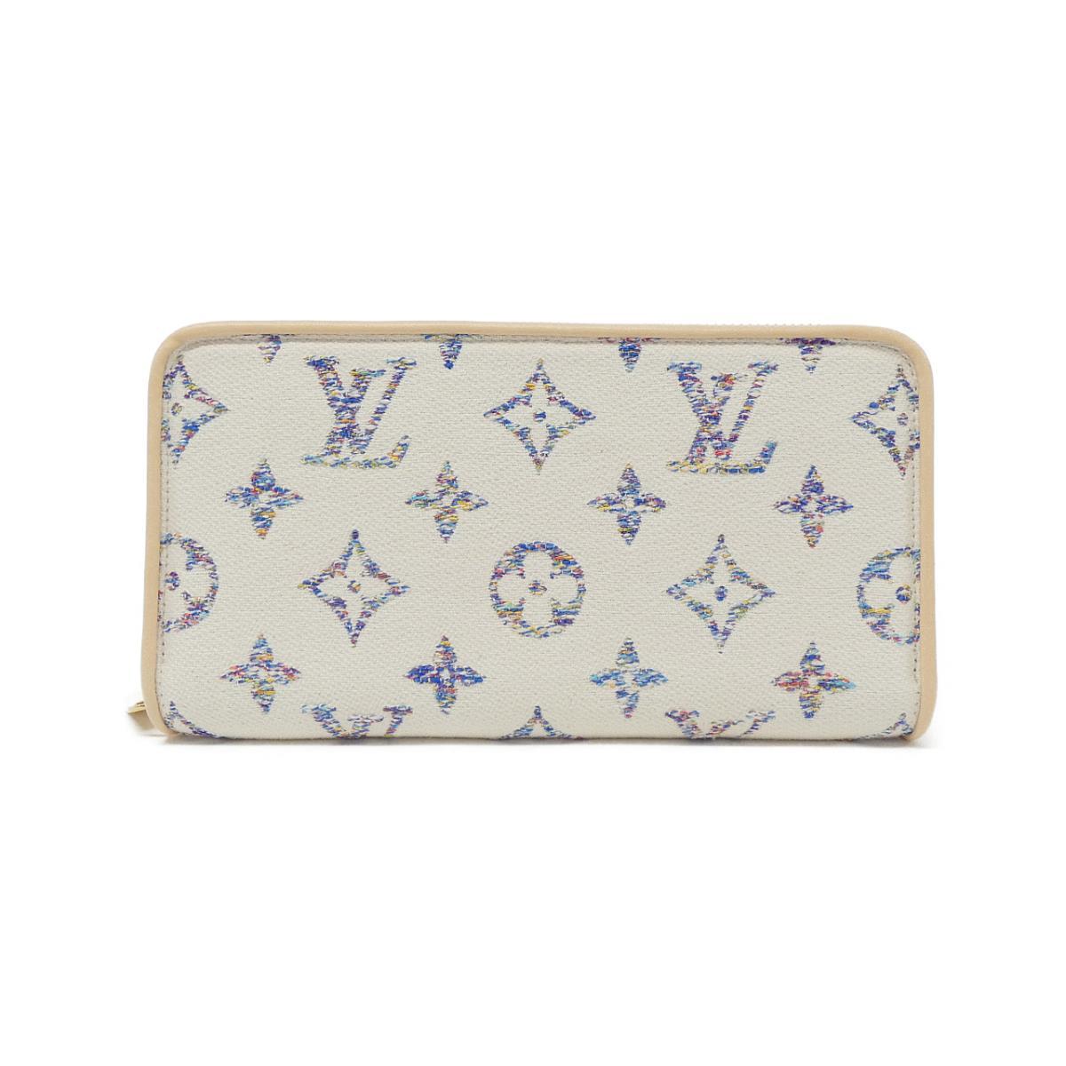 [未使用品] LOUIS VUITTON Monogram多色提花拉链錢包 M83456 錢包