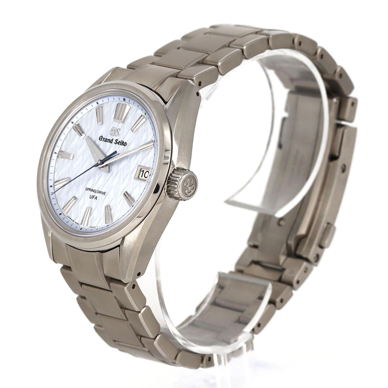 セイコー エボリューション9コレクションスプリングドライブU.F.A. 9RB2-0AA0/SLGB003 TI 自動巻