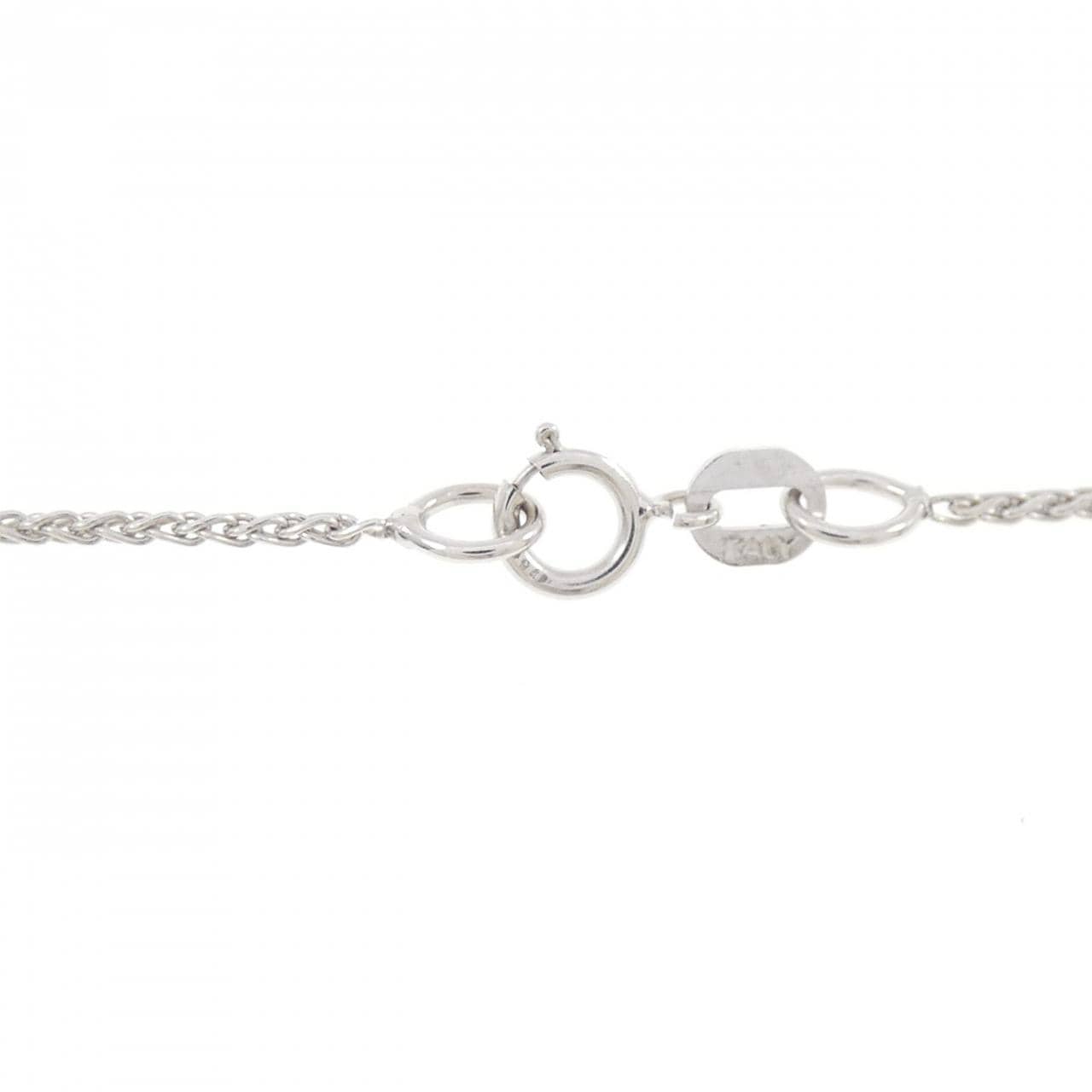 750WG アレキサンドライト ネックレス 0.12CT