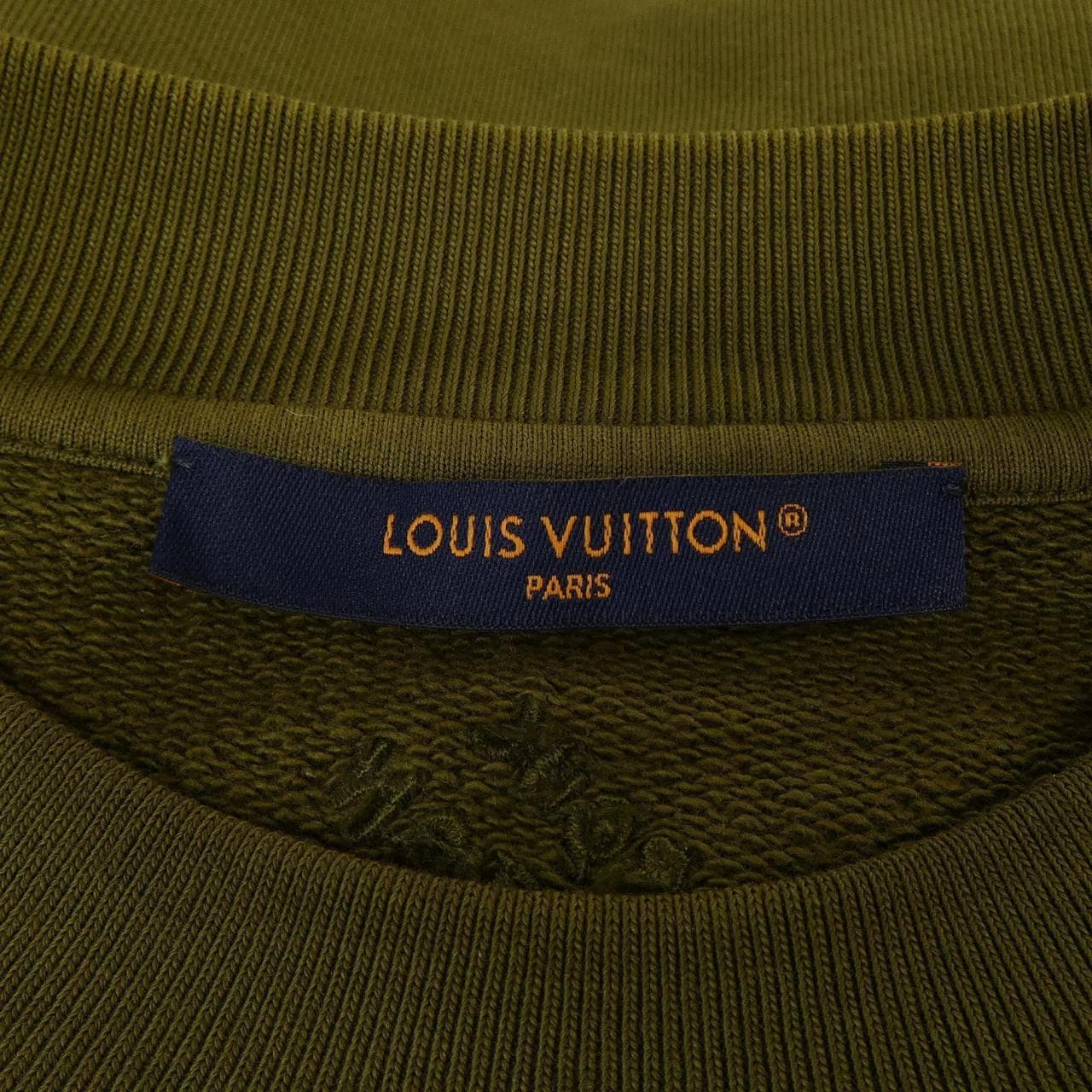 ルイヴィトン LOUIS VUITTON コットンシグネチャークルーネック HQY88WFWC スウェット