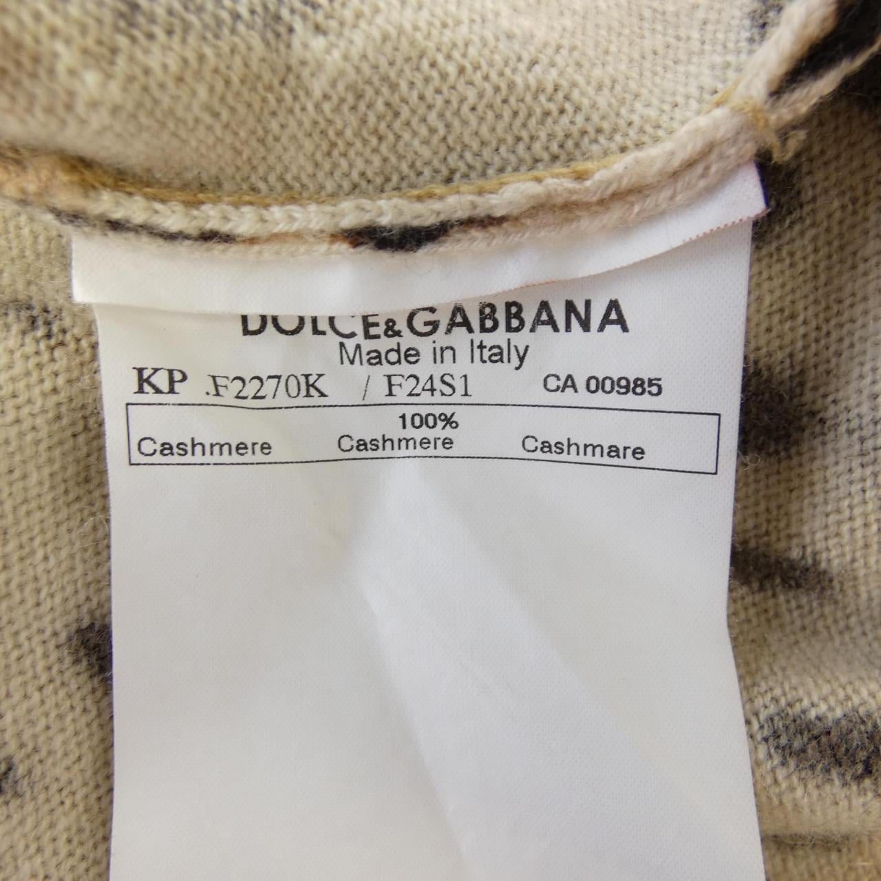 ドルチェアンドガッバーナ DOLCE&GABBANA F2270KK ニット