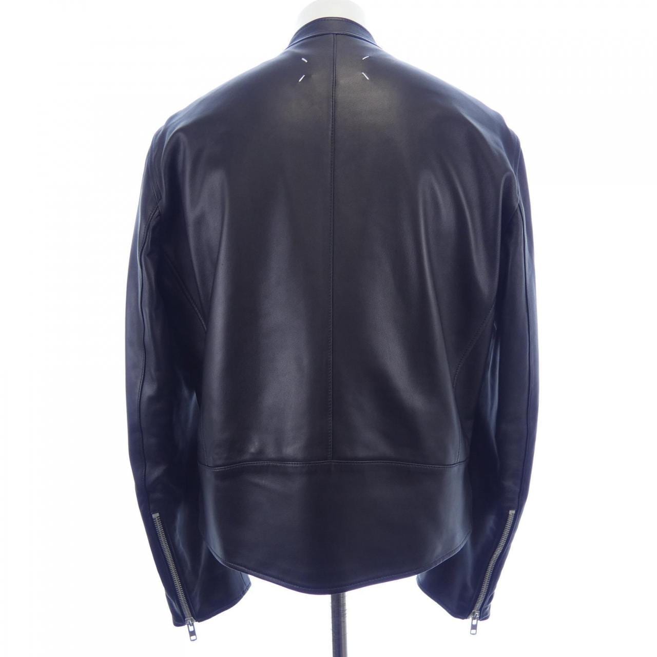 メゾンマルジェラ Maison Margiela ハの字 S50AM0489 レザーライダースジャケット