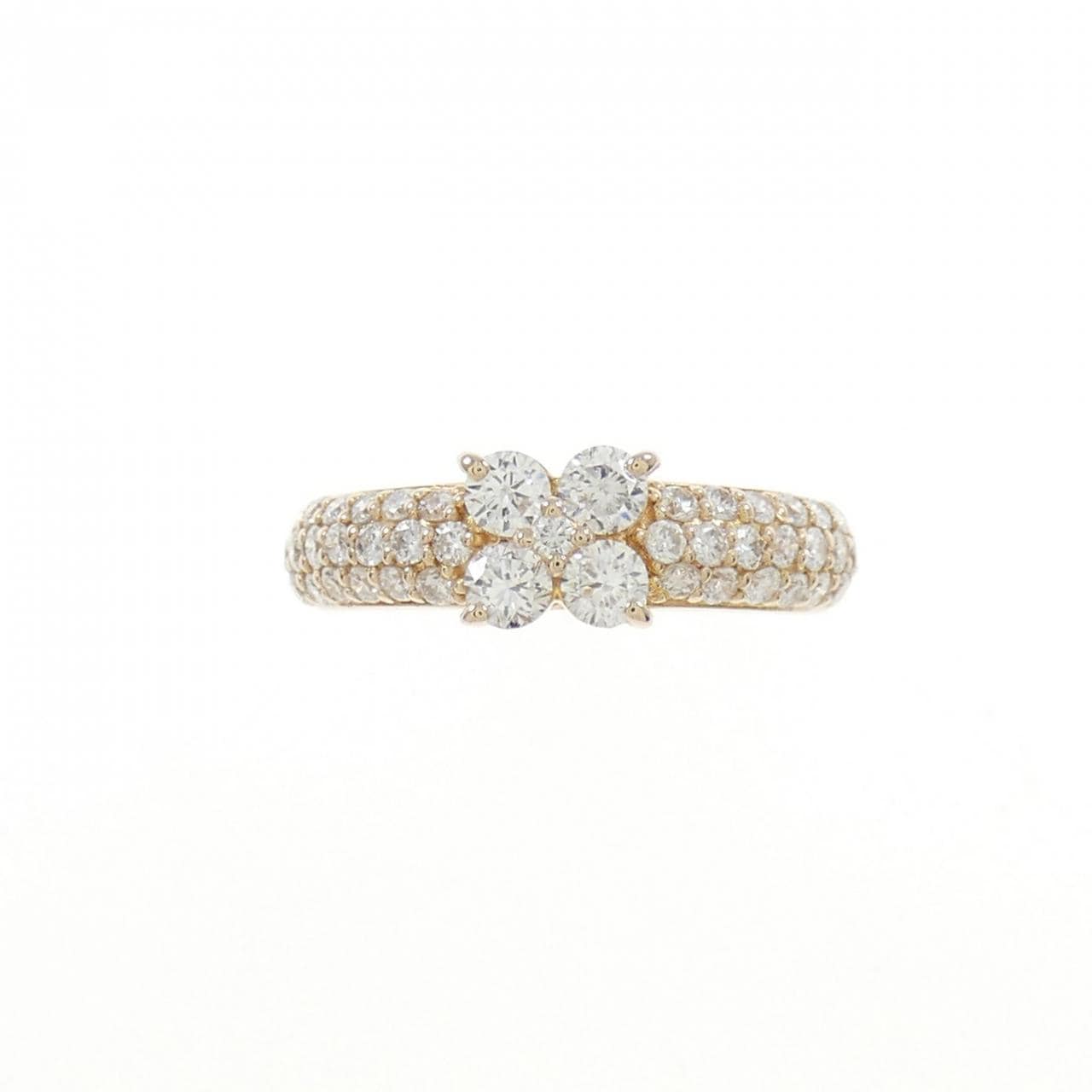 PONTE VECCHIO Flower Ring 0.70CT