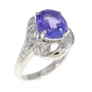 PT タンザナイト リング 2.62CT