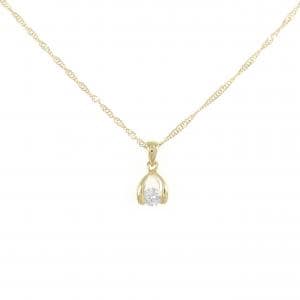 K18YG ダイヤモンド ネックレス 0.112CT