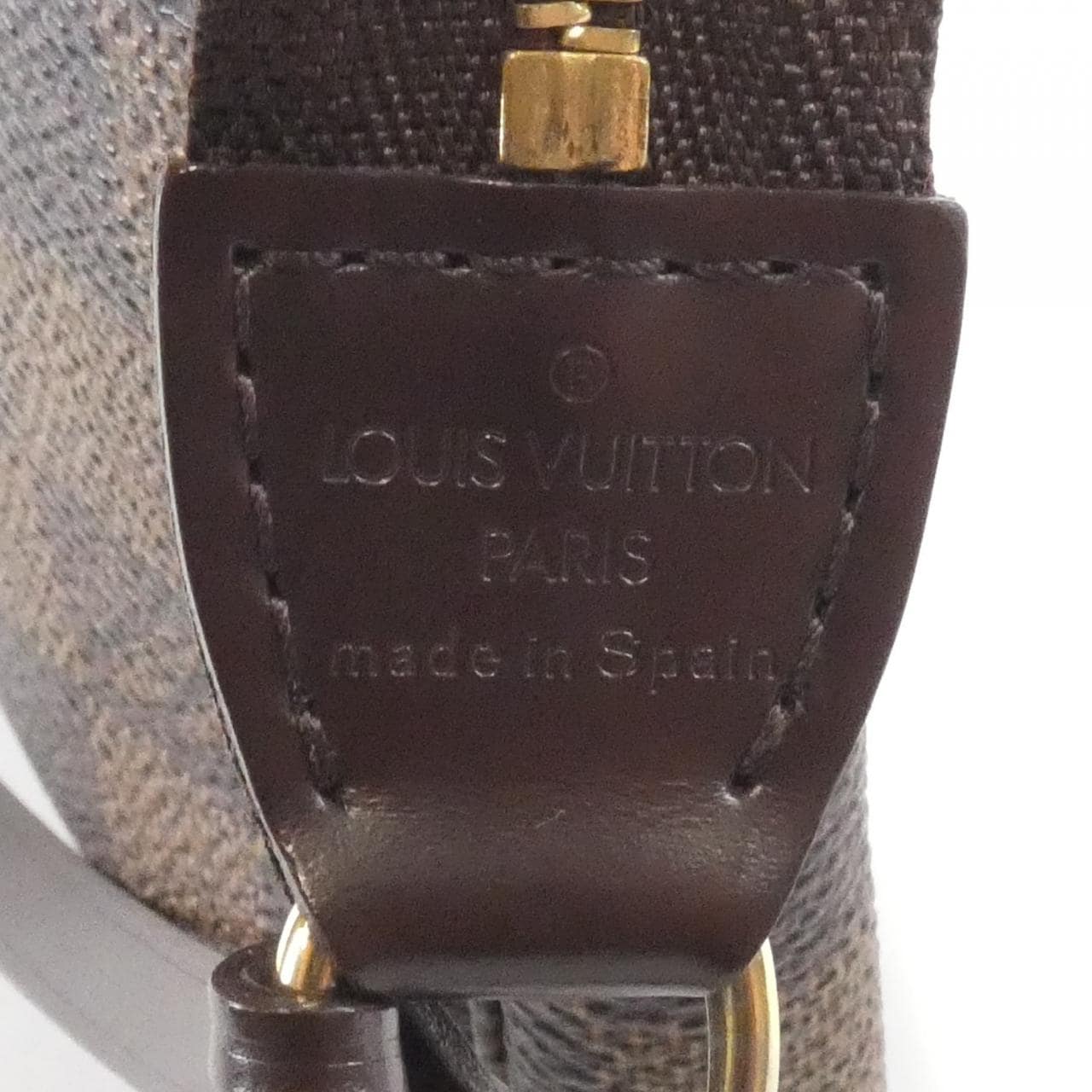 ルイヴィトン ダミエ ポシェット アクセソワール N51985 アクセサリーポーチ