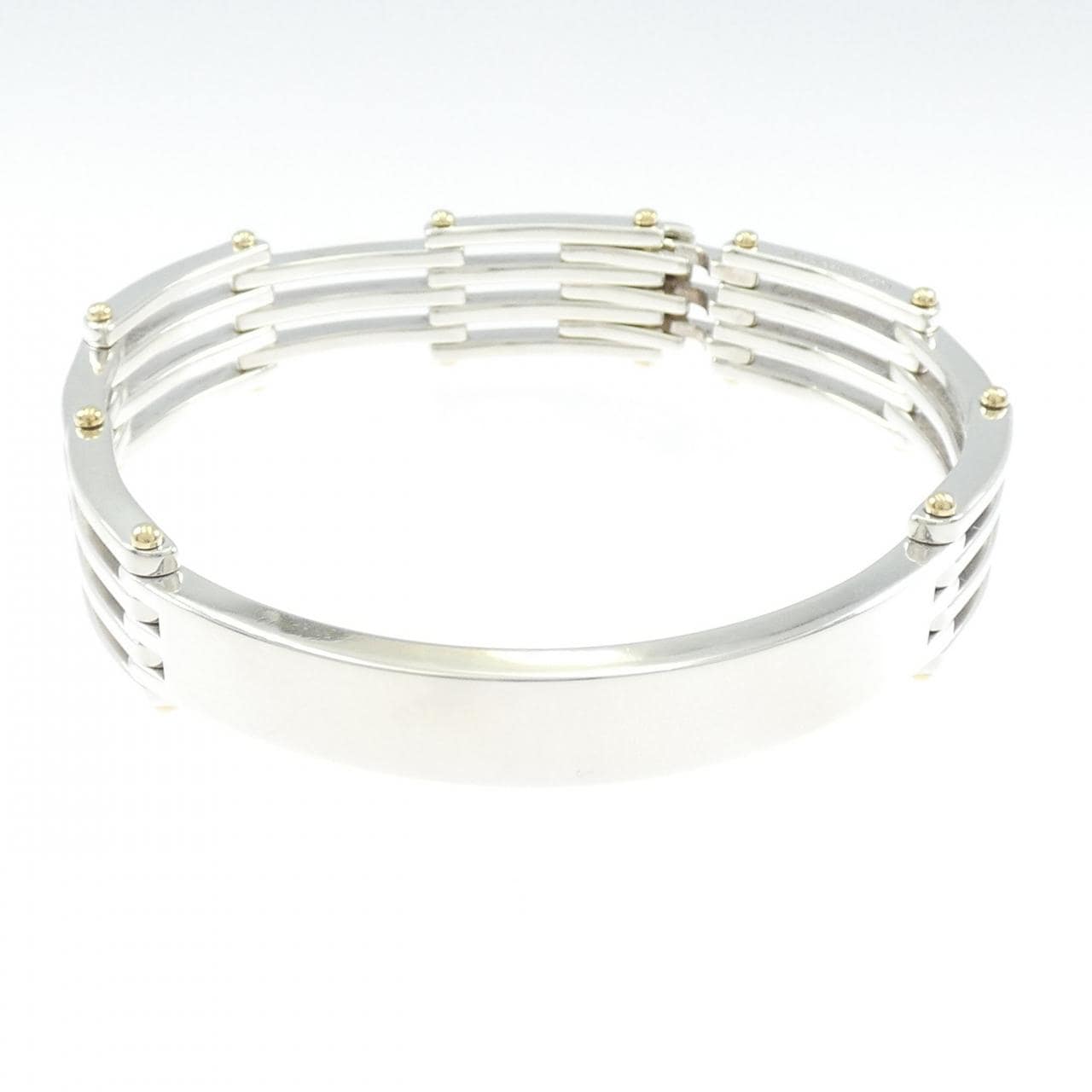 【vintage】TIFFANY门形链条ID手链窄款手链