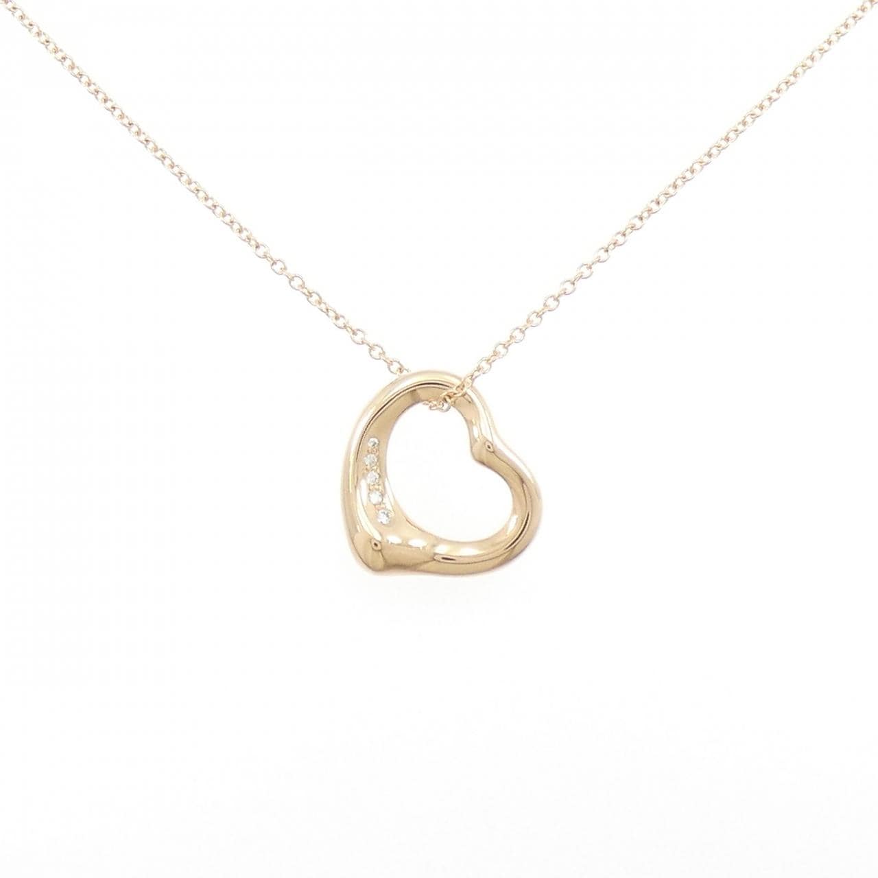 ティファニー オープンハート ネックレス