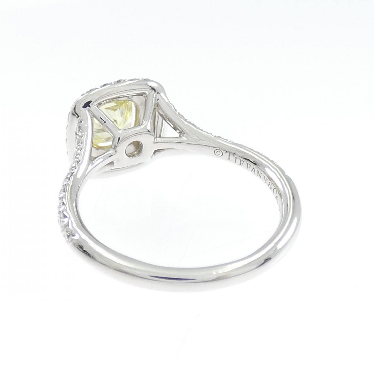 ティファニー ソレスト リング 0.58CT FIY VS1