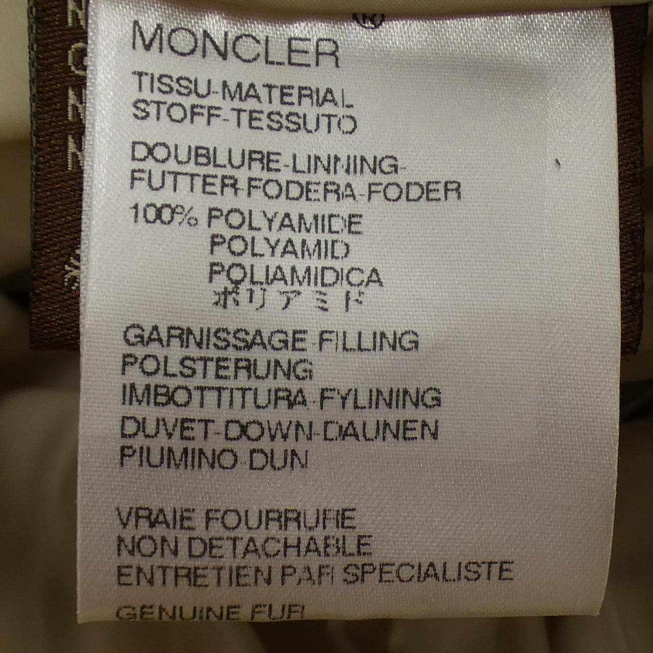 MONCLER MONCLER Down Coat