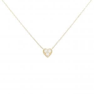 ヴァンドーム ハート ダイヤモンド ネックレス 0.12CT