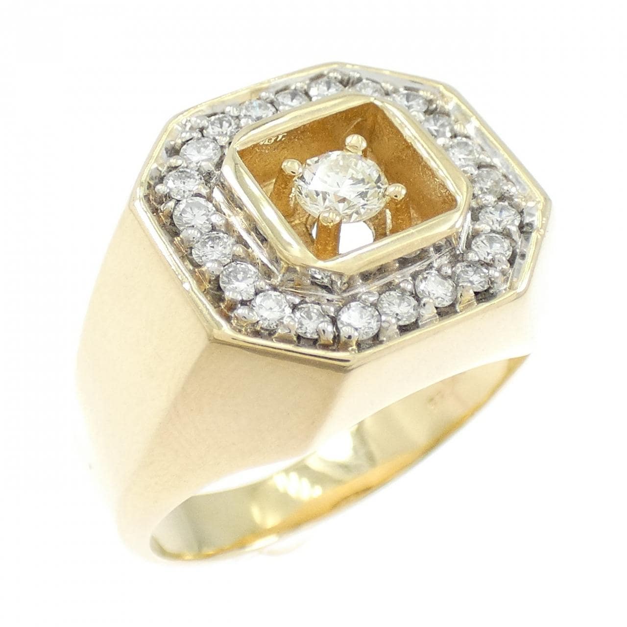 14KYG/14KWG ダイヤモンド リング