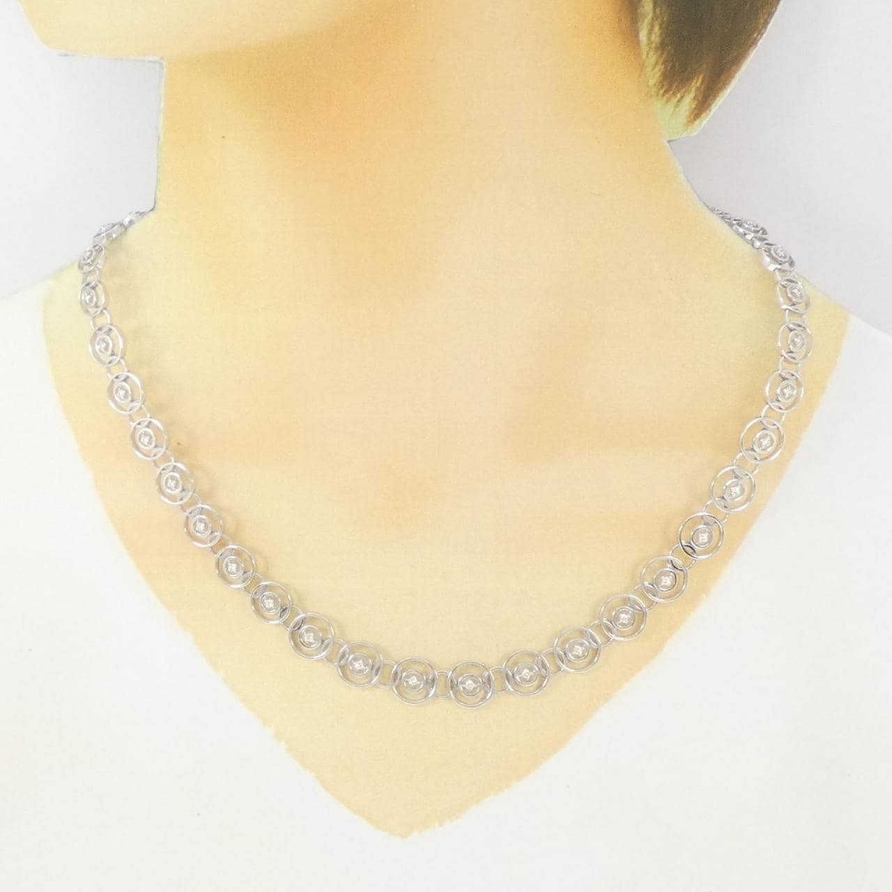 タサキ ダイヤモンド ネックレス 0.55CT