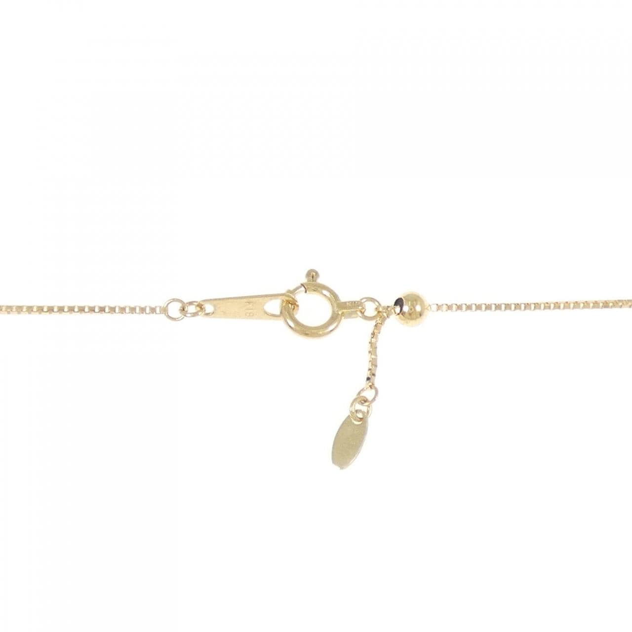 K18YG ルビー ネックレス 0.29CT