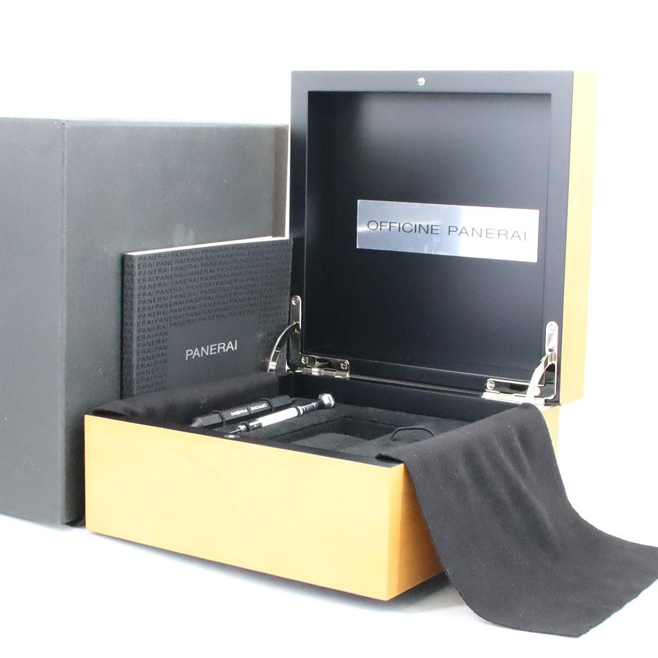 パネライ ルミノール1950PCYC3DAYSクロノフライバックアッチャイオ PAM00653 SS 自動巻