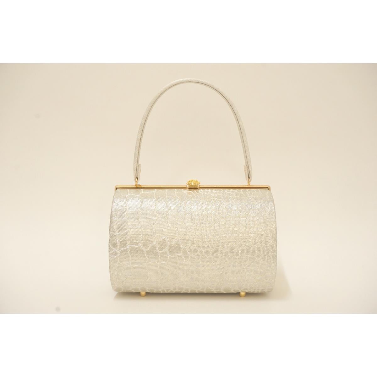 【新品】草履バッグセット　白梅　Ｌサイズ