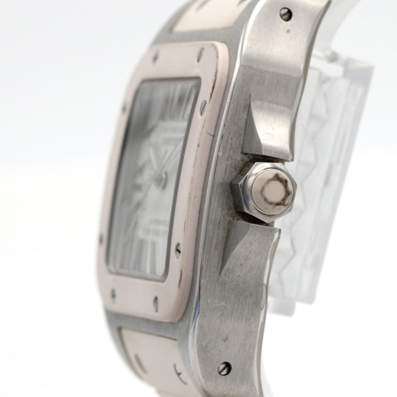 【ノーメンテナンス還元価格】カルティエ サントス100MM W20122U2 SS 自動巻