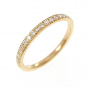 【リメイク】K24YG ハーフエタニティ ダイヤモンド リング 0.20CT
