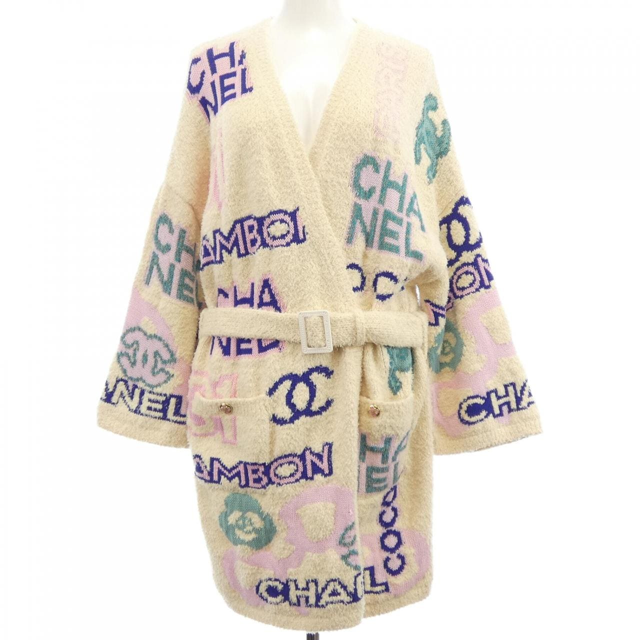 シャネル CHANEL LOOK28 P74736K10718 23P ロングカーディガン