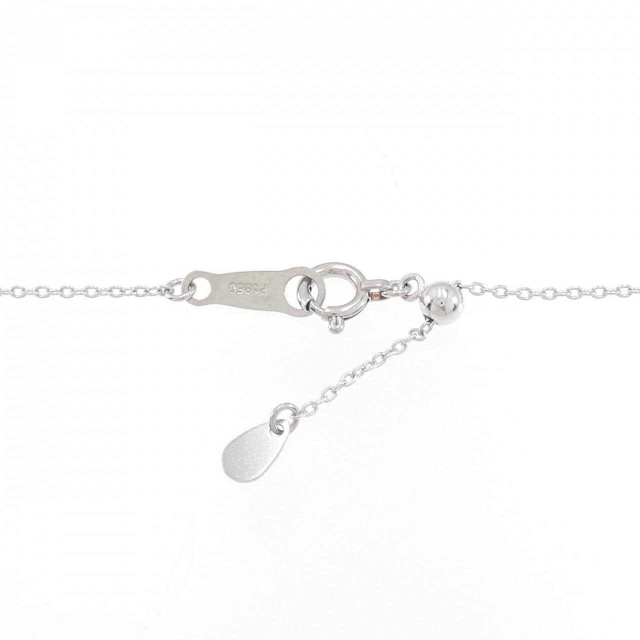 PT900/PT850 ダイヤモンド ネックレス 0.17CT