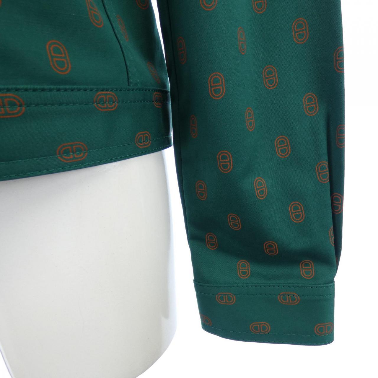 エルメス HERMES シェーヌ・ダンクル クルー・ド・セル 4E0264D7 ジャケット