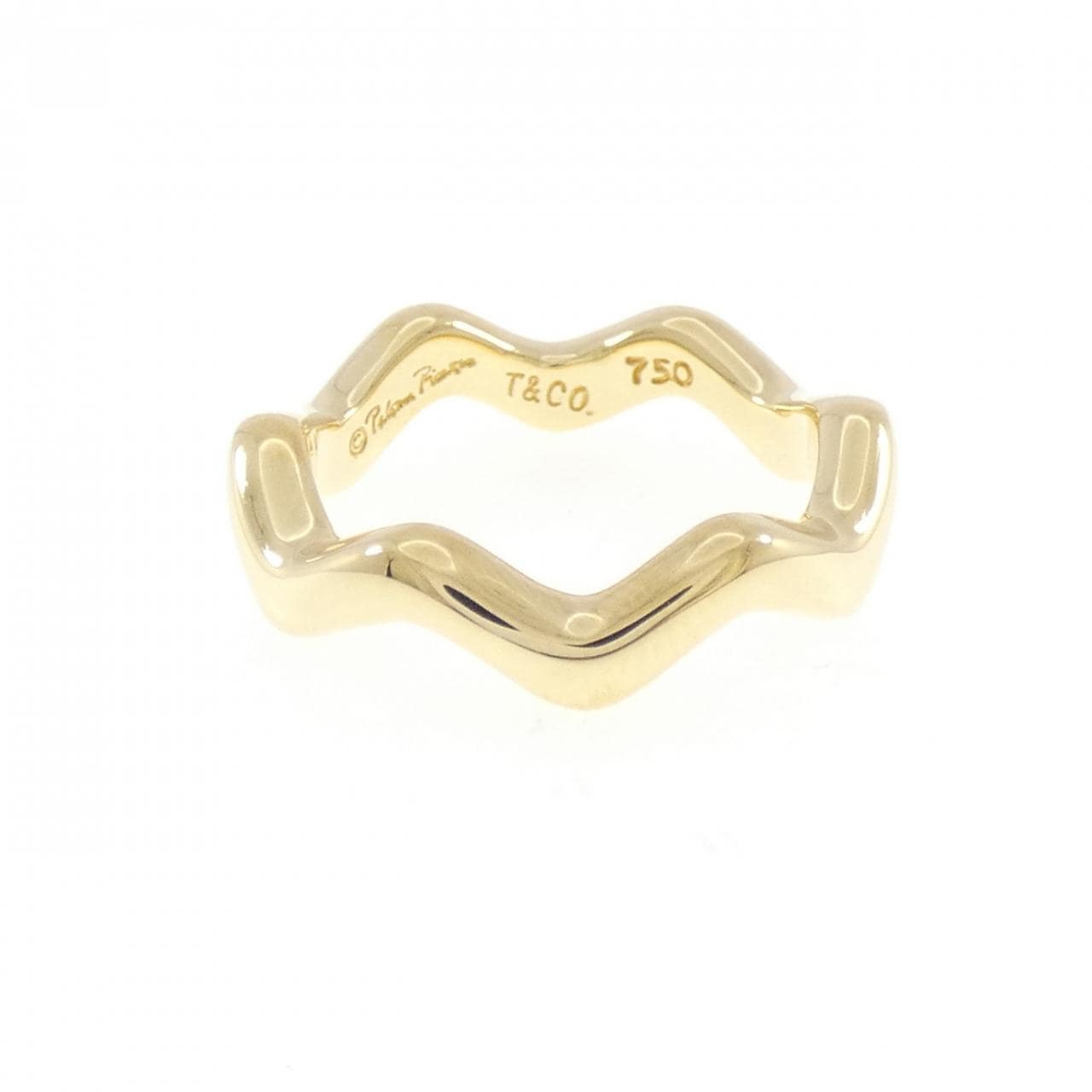 【ヴィンテージ】ティファニー ジグザグ ラージ リング