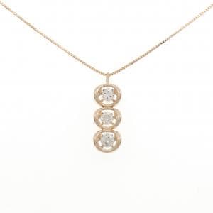 K18PG ダイヤモンド ネックレス 0.50CT