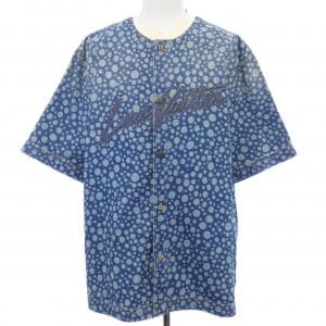 ルイヴィトン LOUIS VUITTON LV×YK インフィニティドットデニムシャツ HOS33WYN4 草間彌生 S/Sシャツ