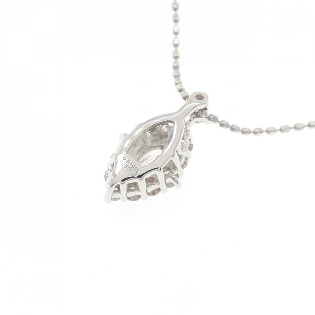 ジーエスティービー ダイヤモンド ネックレス 0.15CT