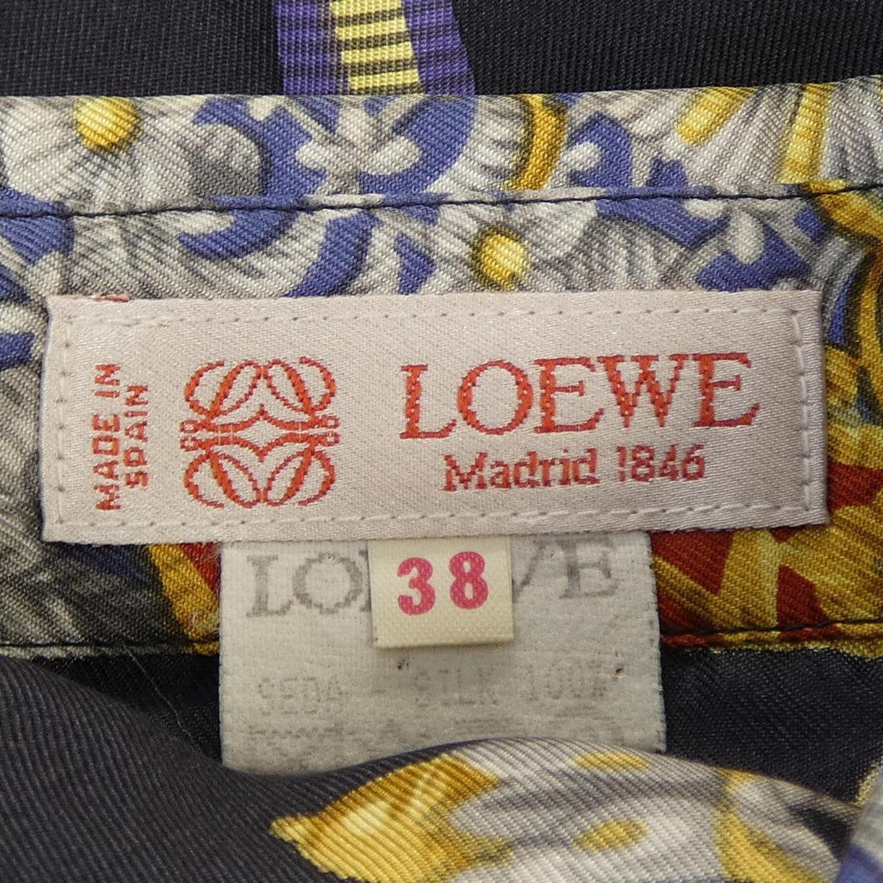 【ヴィンテージ】ロエベ LOEWE シャツ