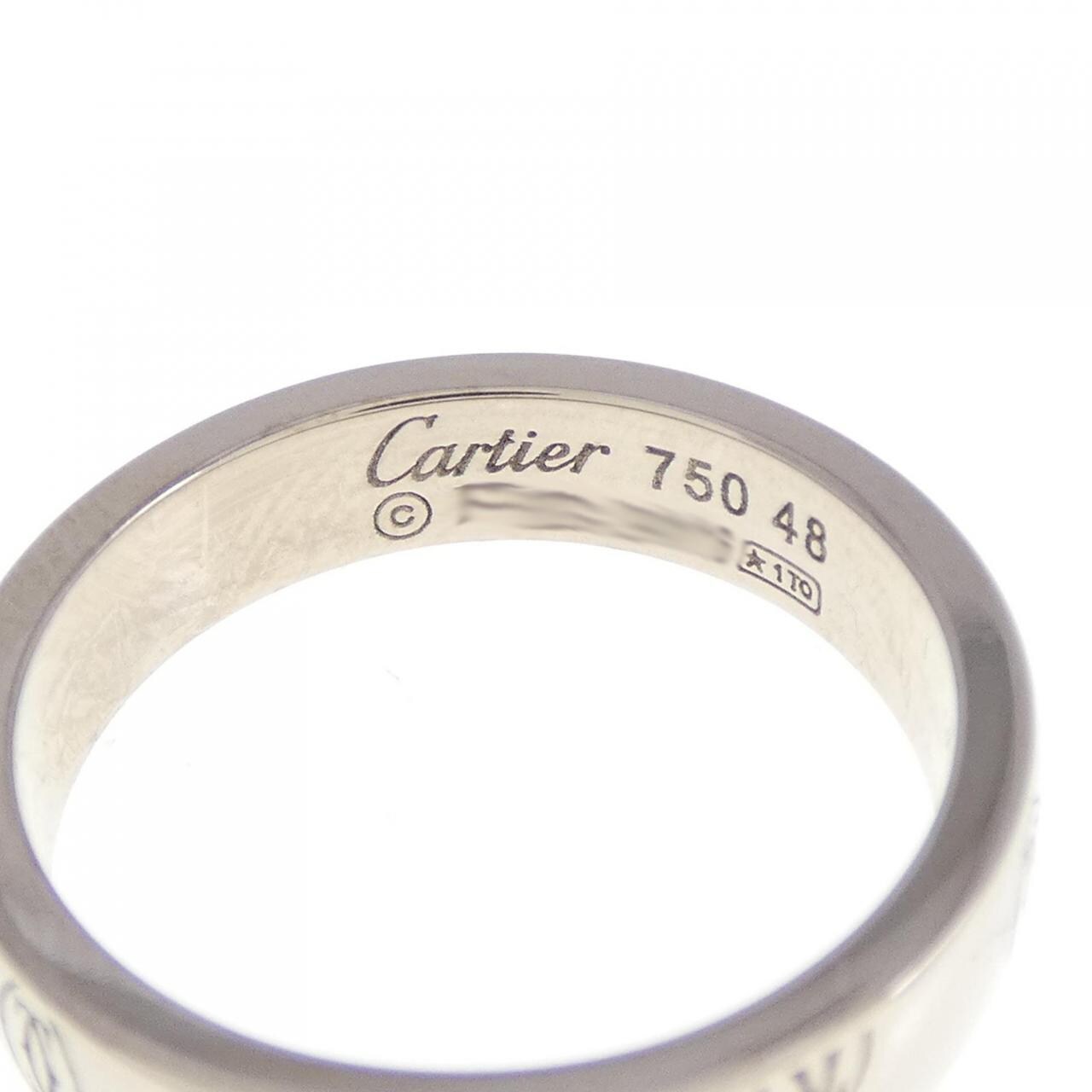 Cartier ring hotsell 750 48