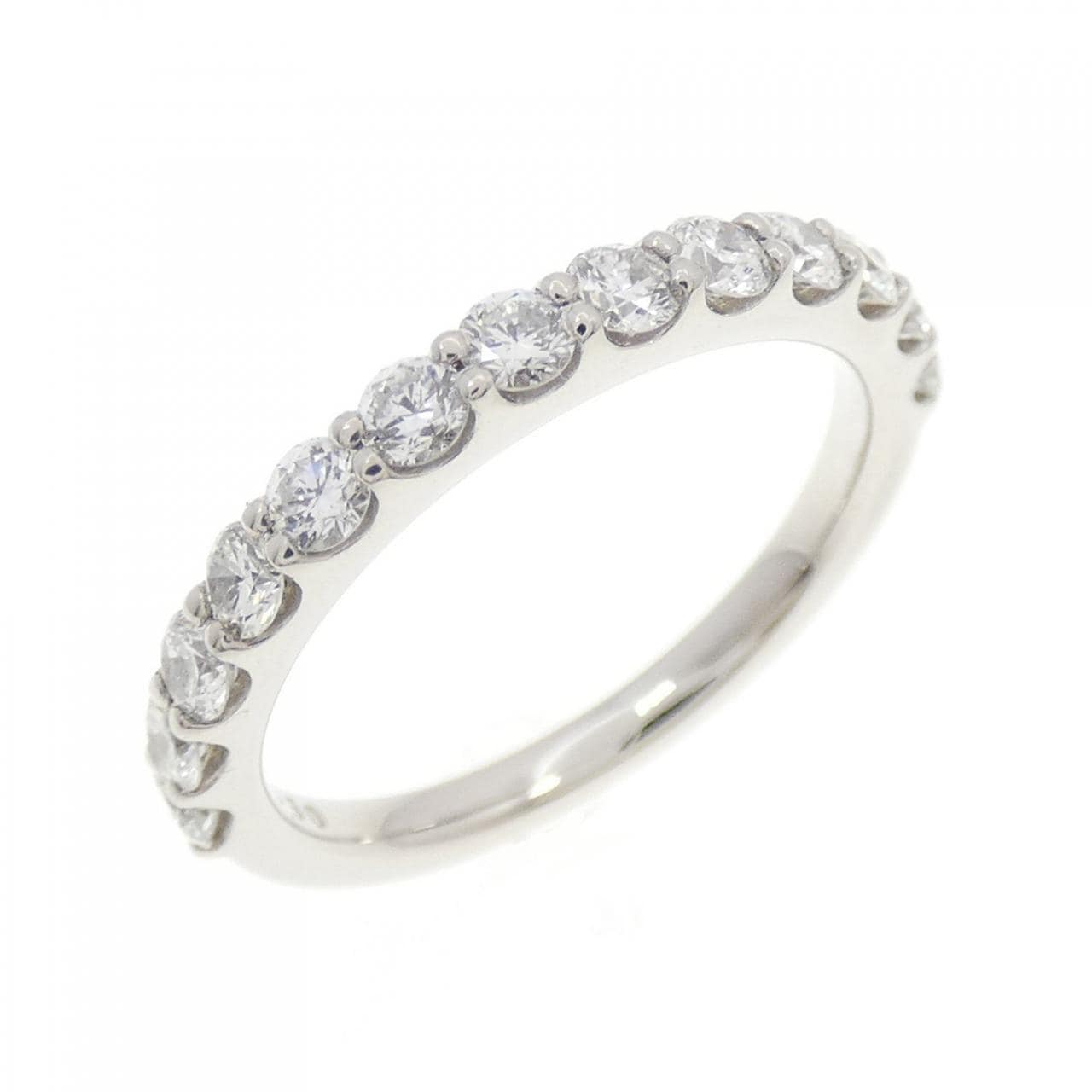 PT900 ハーフエタニティ ダイヤモンド リング 0.50CT