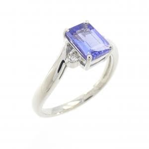 【リメイク】PT タンザナイト リング 1.02CT