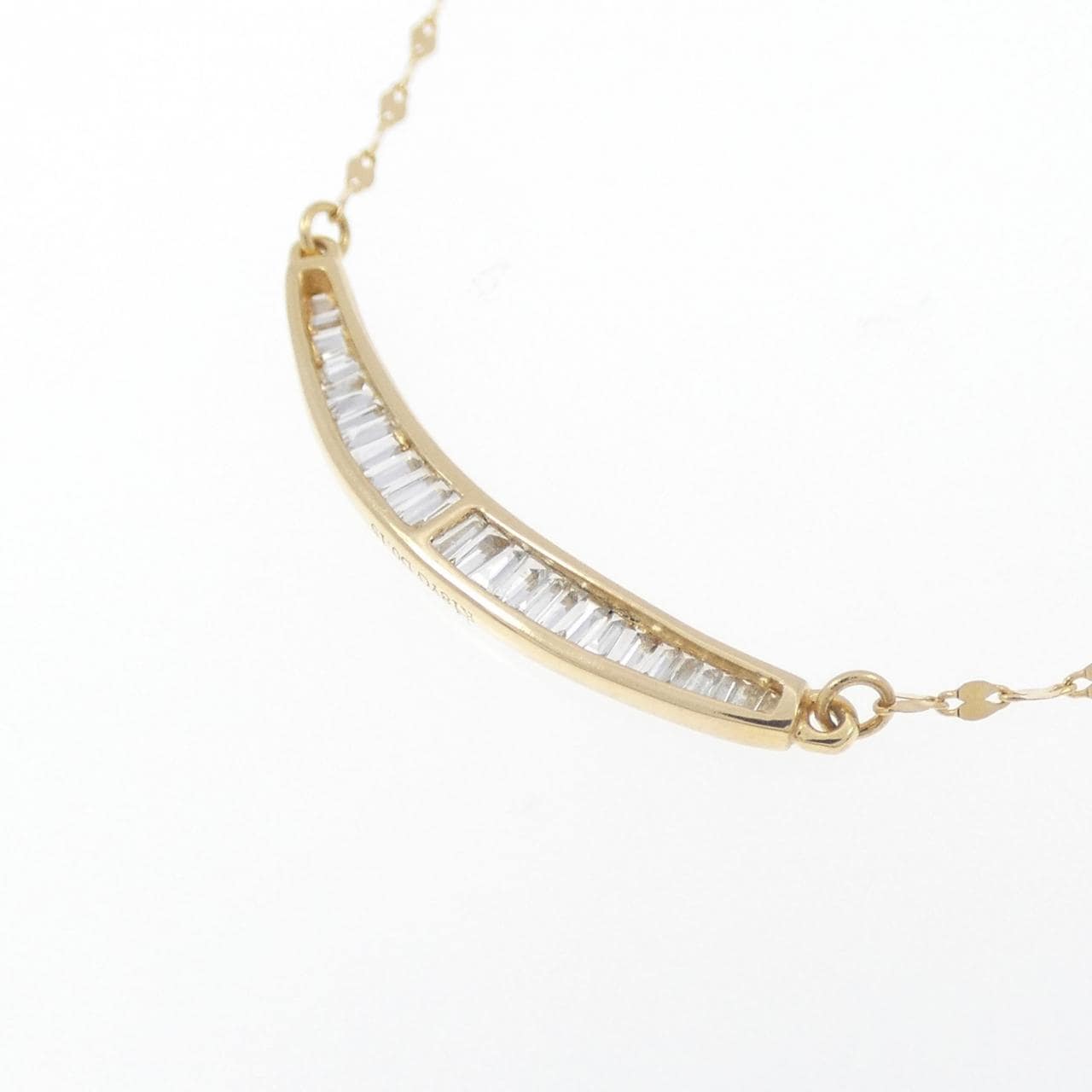 K18YG ダイヤモンド ネックレス 0.15CT