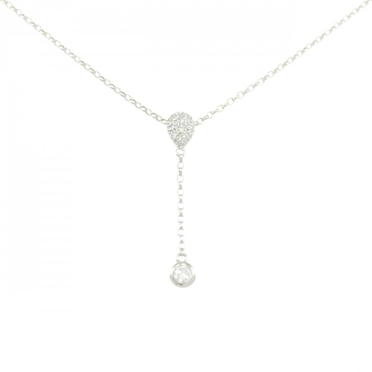 PT900/PT850 ダイヤモンド ネックレス 0.25CT