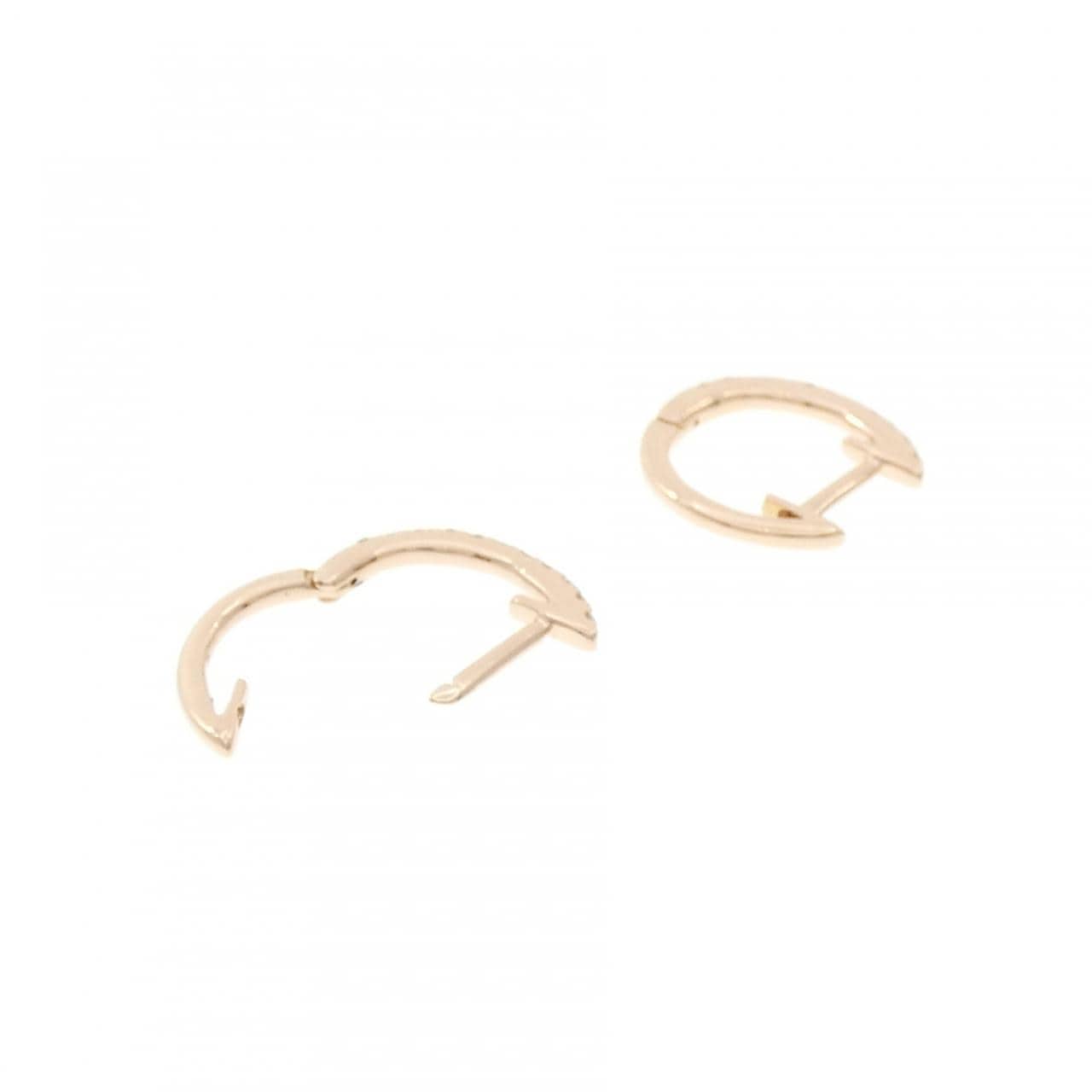 750PG ダイヤモンド ピアス