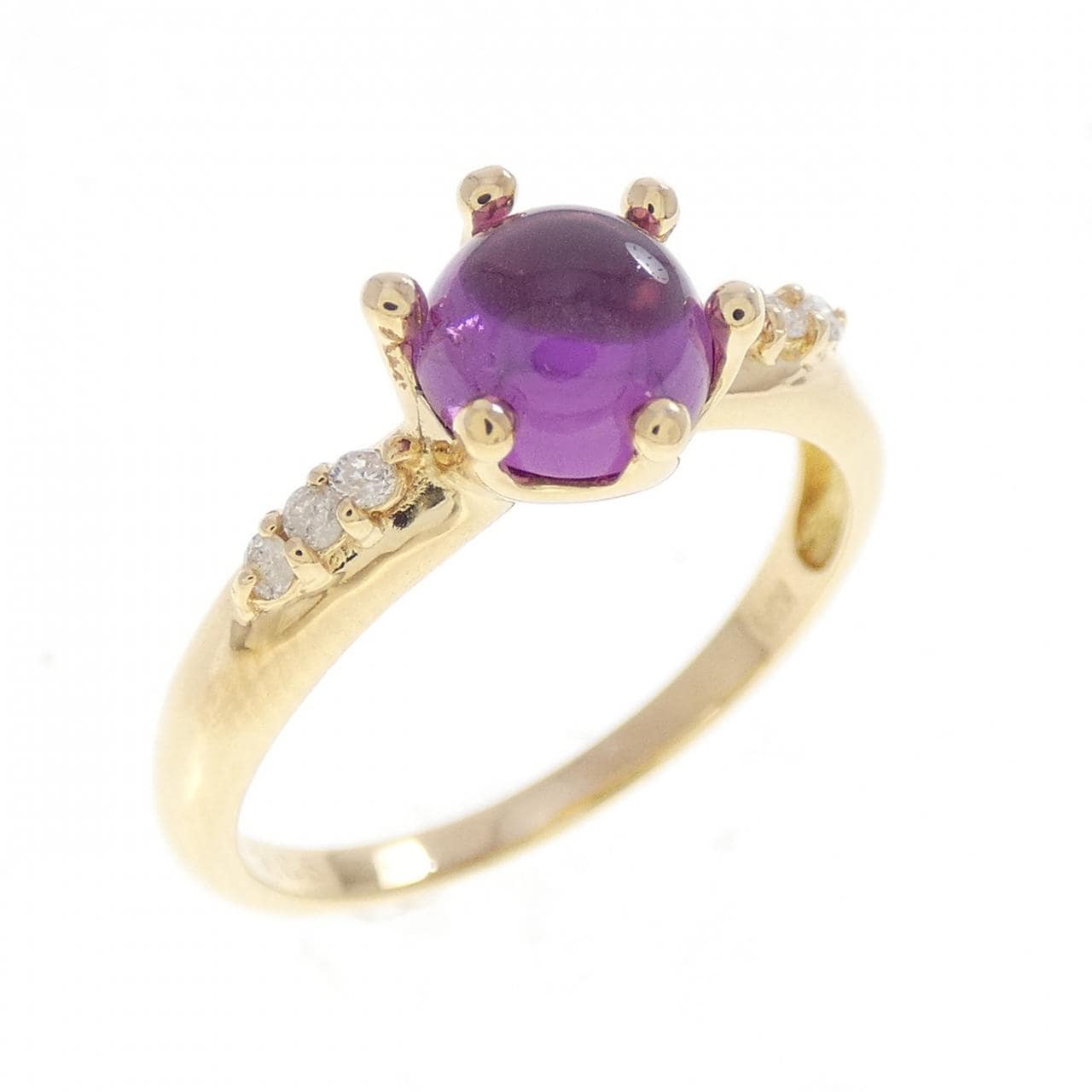 K18YG ガーネット リング