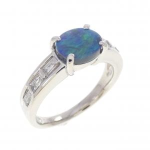 PT900 ブラックオパール リング 0.93CT