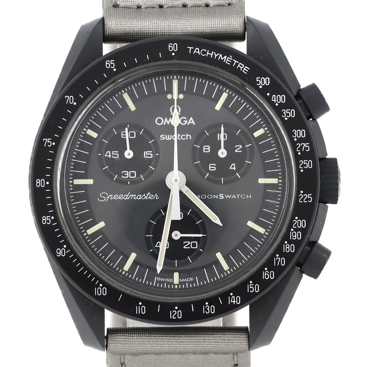 スウォッチ スウォッチxオメガ･ミッショントゥマーキュリー SO33A100 バイオセラミック クォーツ