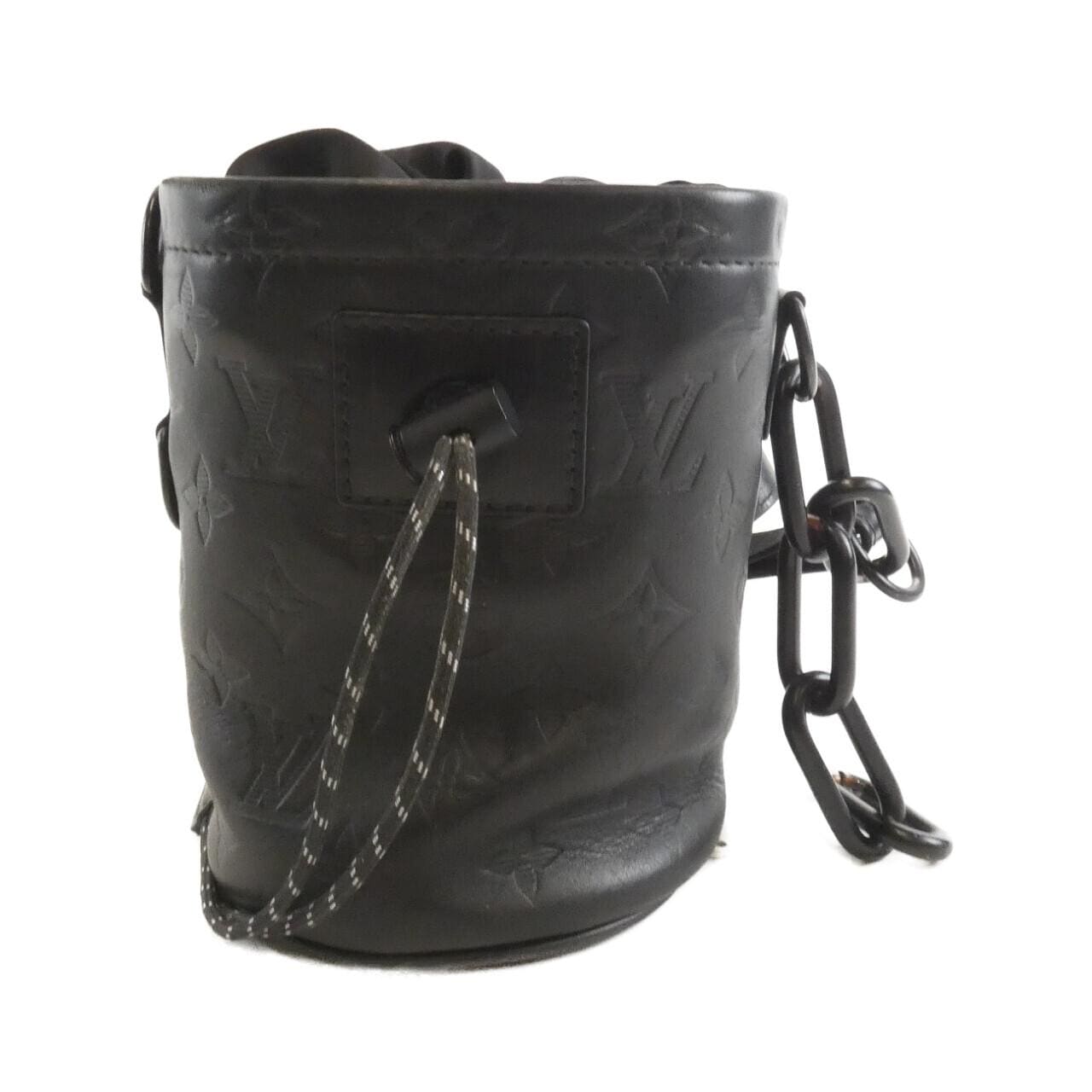 LOUIS VUITTON Monogram Shadow Chalk Nano 包 M44628 单肩包