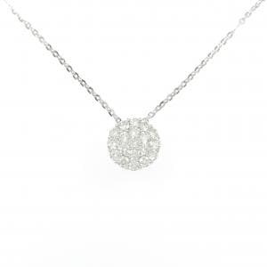 K18WG ダイヤモンド ネックレス 1.00CT