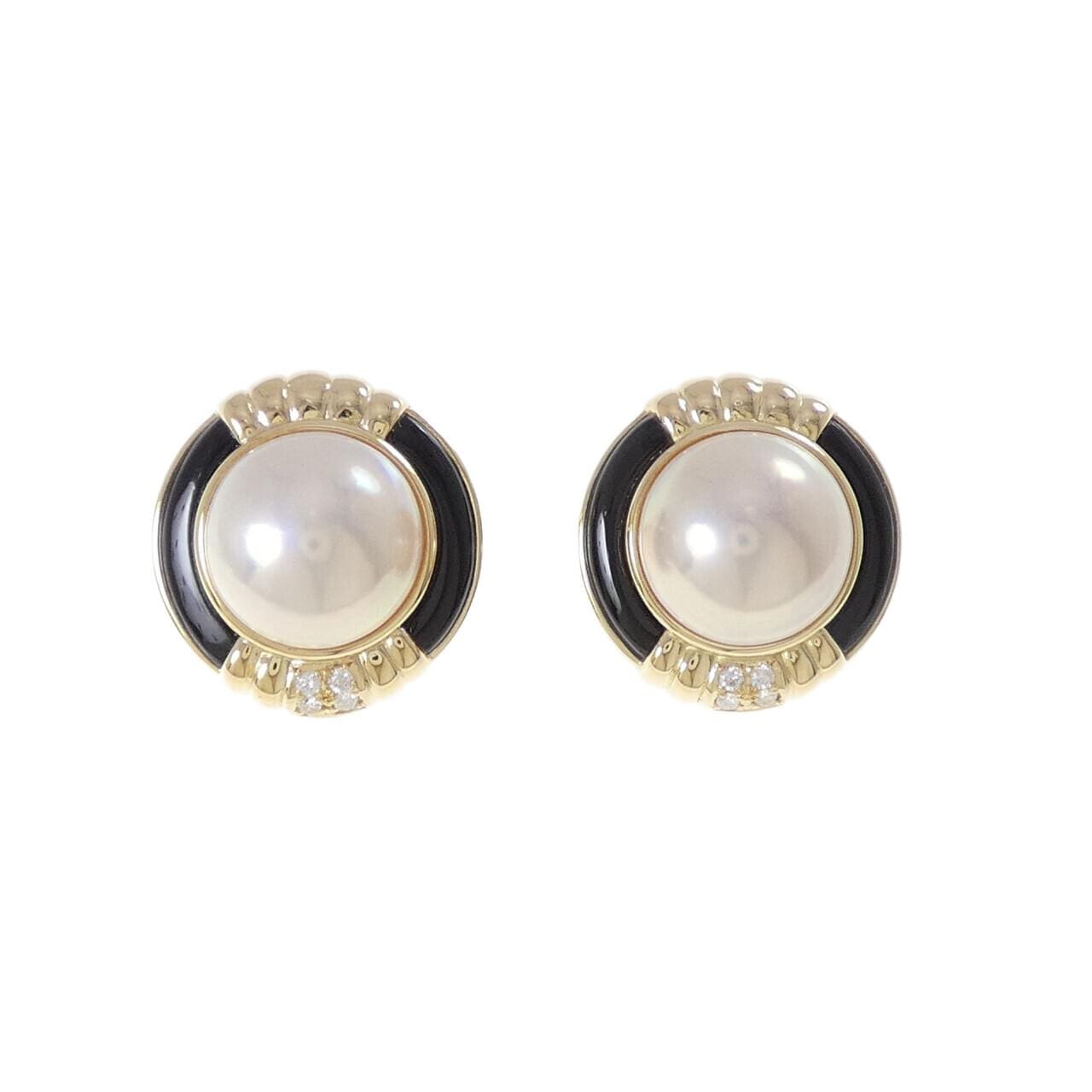 タサキ カラーストーン イヤリング