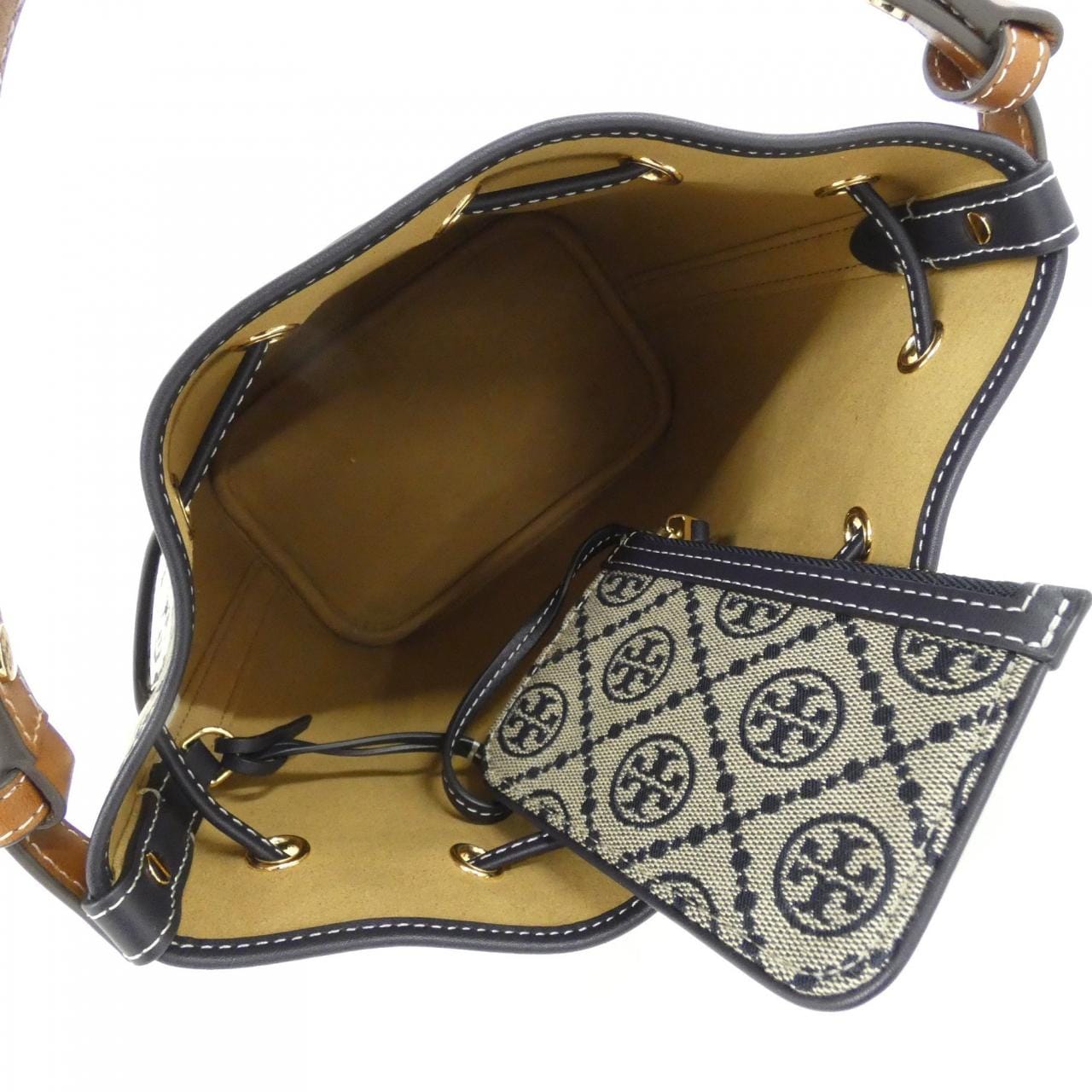 【新品】トリーバーチ T モノグラム バケット バッグ 181372 バッグ