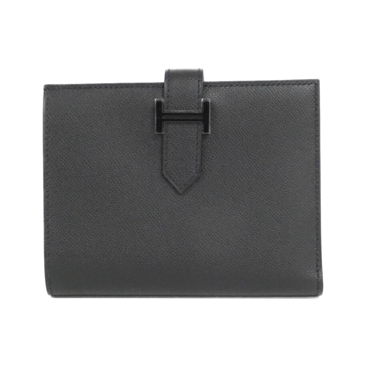 【未使用品】エルメス ベアン コンパクト モノクローム 085916CH 財布