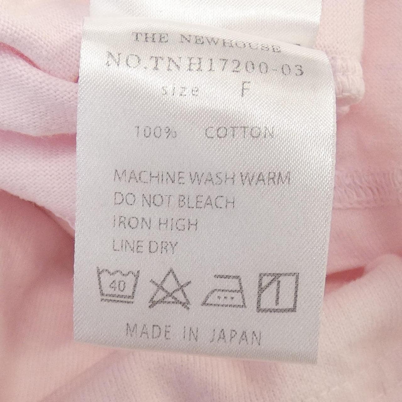 ザニューハウス THE NEWHOUSE TNH17200-03 Tシャツ