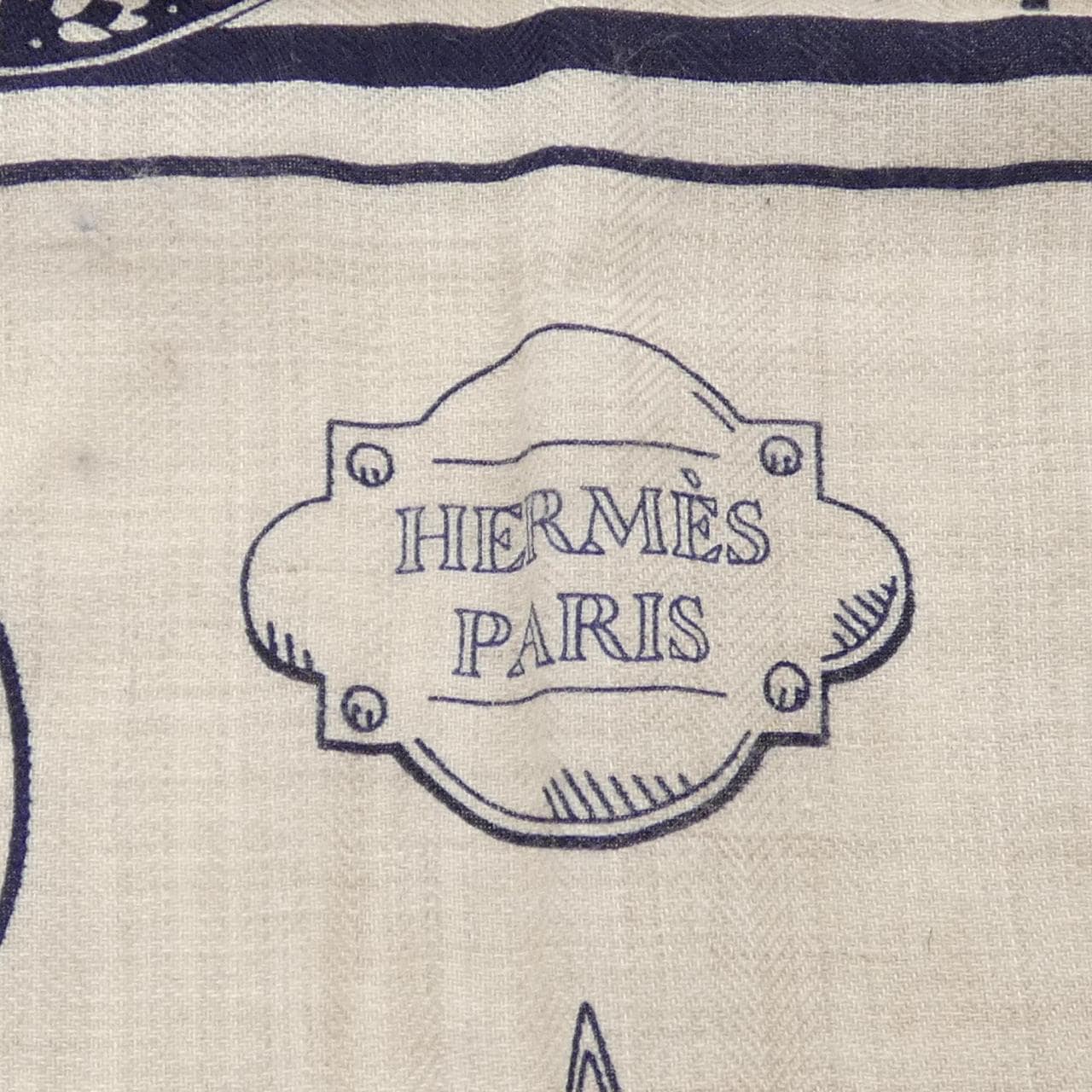 エルメス HERMES CHEVAL DE COEUR BANDANA H244259S カレジェアン140 ショール