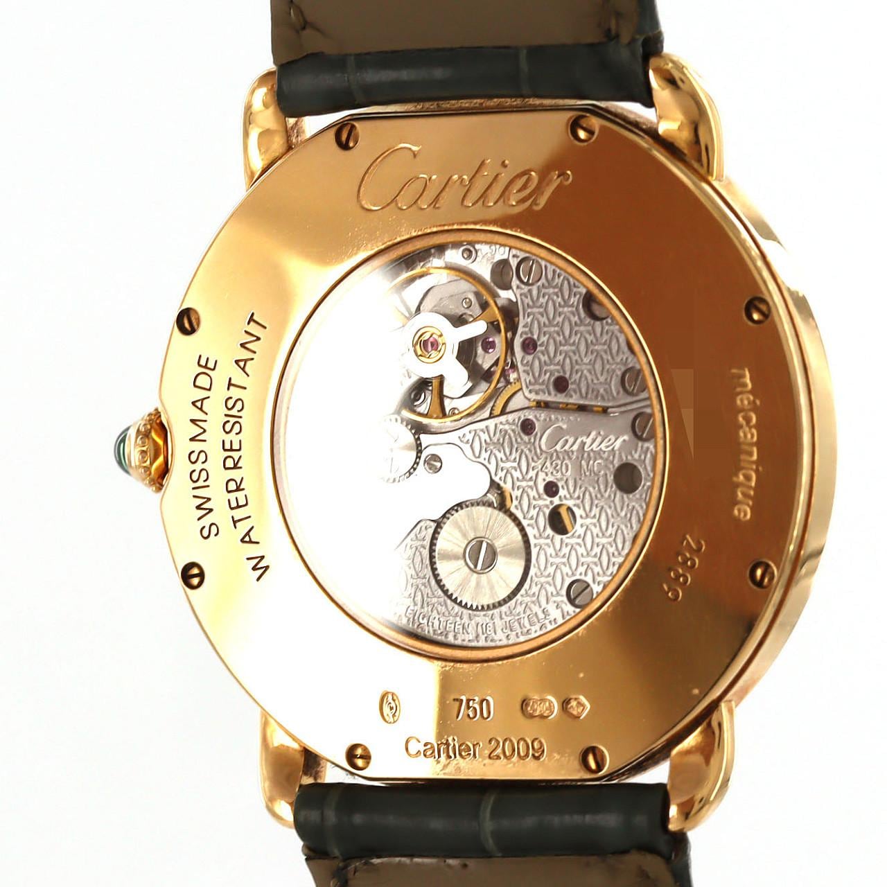 【ノーメンテナンス還元価格】カルティエ ロンドLC PG LM W6800251 PG･RG 手巻
